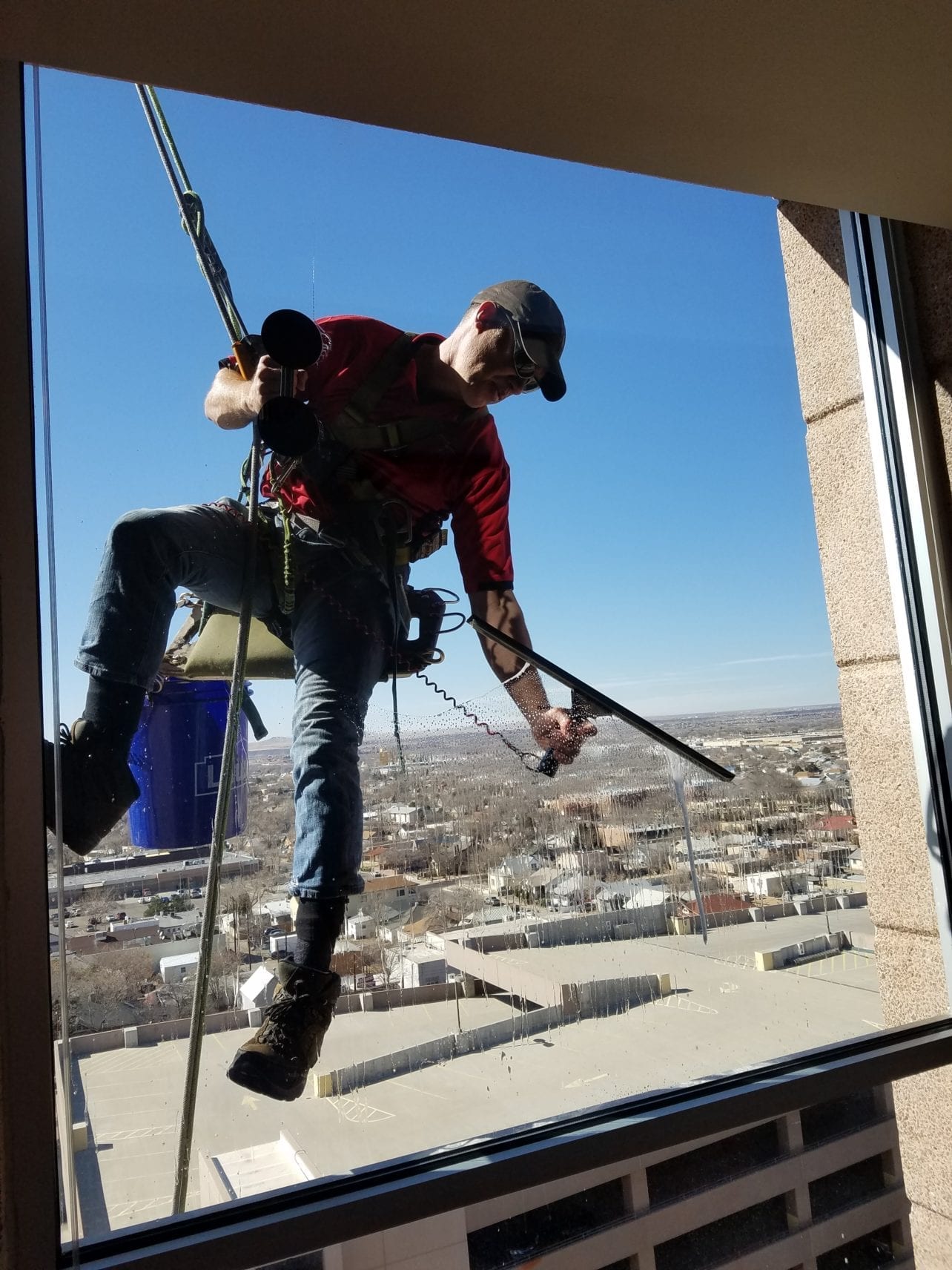 Window Cleaner Commercial Building