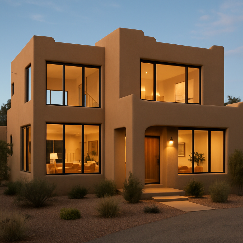 Featured image for “Why Albuquerque Homeowners With Two-Story Homes Should Hire Professional Window Cleaners”