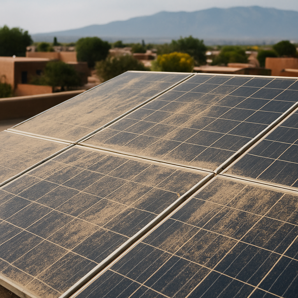 Featured image for “What’s Included in a Professional Solar Panel Cleaning Service in Albuquerque?”