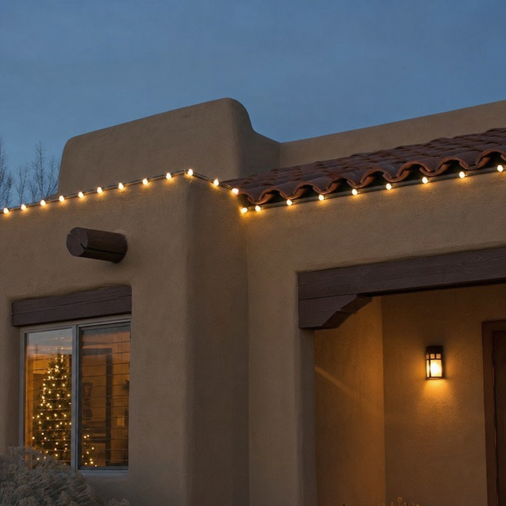 Featured image for “How to Hang Christmas Lights on Your House in Albuquerque”